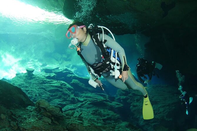 Tulum Area Experiences Guided 2 Tank Scuba Dive Casa Cenote & Barrier Reef-Lunch - The coaching part: how guides like Paco and Carlos set you up