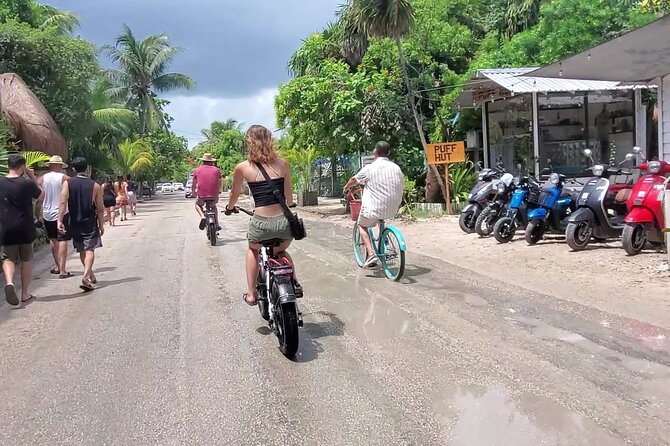 Tulum Area Experiences Guided E-Bike Tour- 3 Cenote's Snorkel/Swim & Local Lunch - Stop 1: Gran Cenote and the First Snorkel Moment