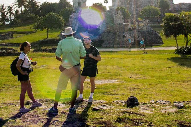 Tulum Bike Tour Tulum Maya Ruins Cenote Swimming Pueblo History Art Tacos Lunch - Cenote Crystal Swim: Cooling Off the Right Way