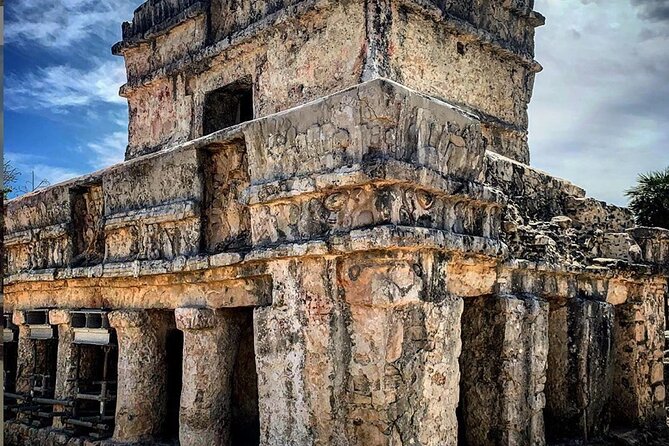 Tulum Coba cenote swim Playa del Carmen - Stop 1: Tulum Archaeological Site with a certified guide