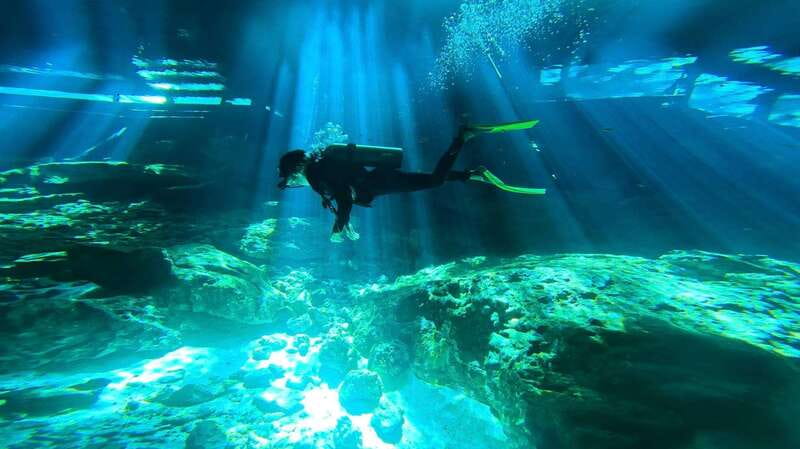 Tulum: Dos Ojos Cenote 2 Scuba Dives with Transfer Option - The 4-hour rhythm: brief, swim, break, swim again