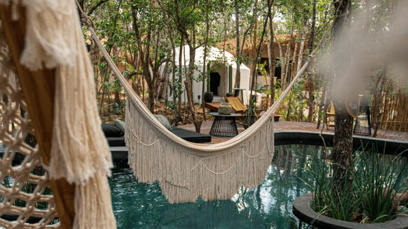 Tulum: Floating Breakfast in The Yellow Nest (Day Pass) - Temazcal Meditation: Volcanic Rocks, Herbal Steam, and Mayan Roots
