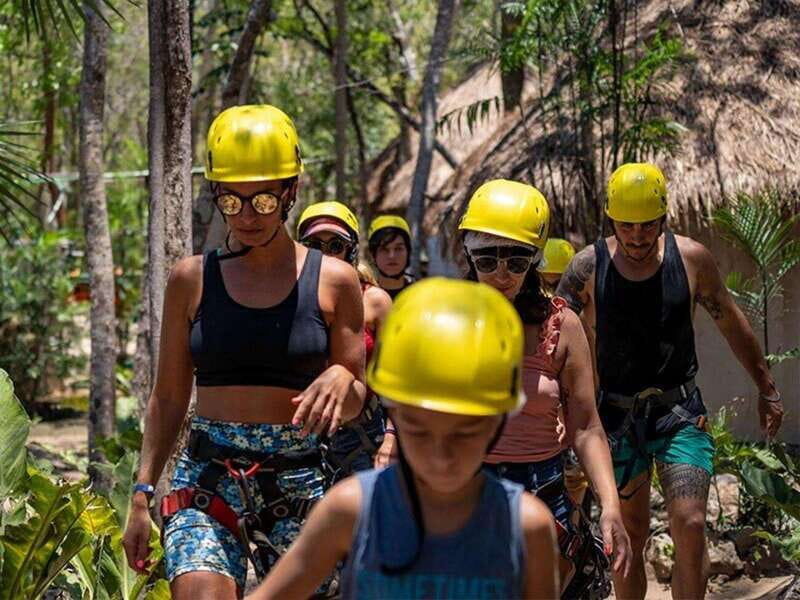 Tulum: Full Day Coba Ruins and Jungle ATV Tour - Hidden cenote + guided underground river: swim, lamp, and waterproof planning