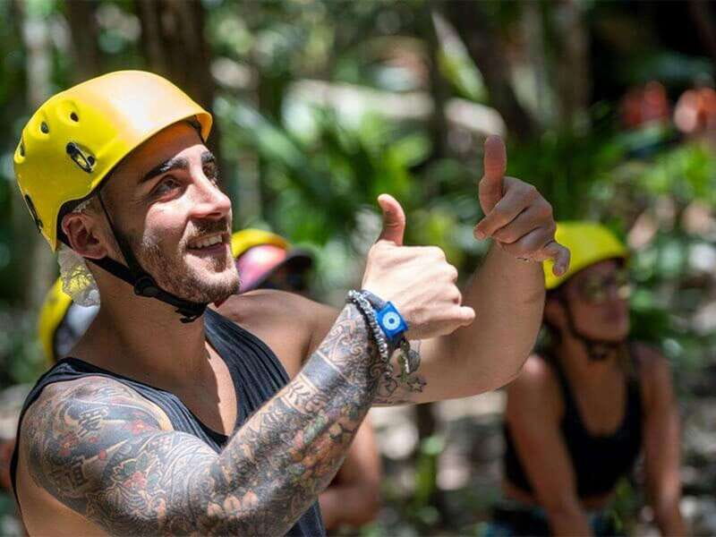 Tulum: Full Day Coba Ruins and Jungle ATV Tour - Rappel down ancient tree roots: the courage moment you can’t fake