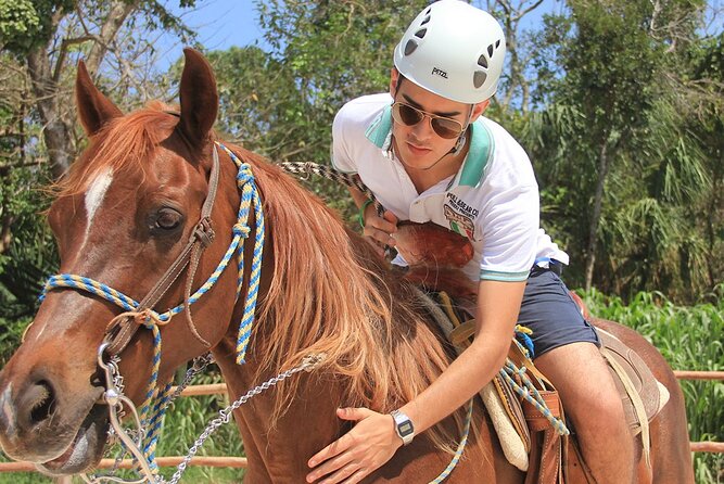Tulum Jungle Horseback Ride + ATV + Ziplines + Cenote Combo Tour - Meeting points: the door-to-door part depends on where you stay
