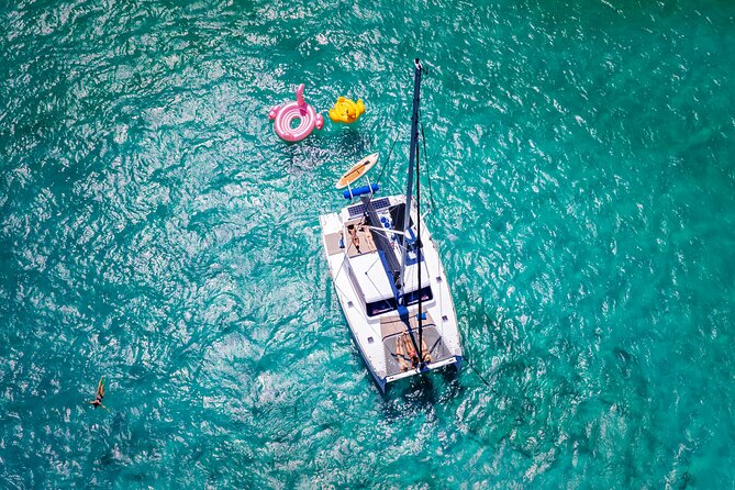 Tulum: Luxury Sail & Snorkel – All Inclusive 34' Catamaran - Morning vs afternoon: pick the departure that matches your energy