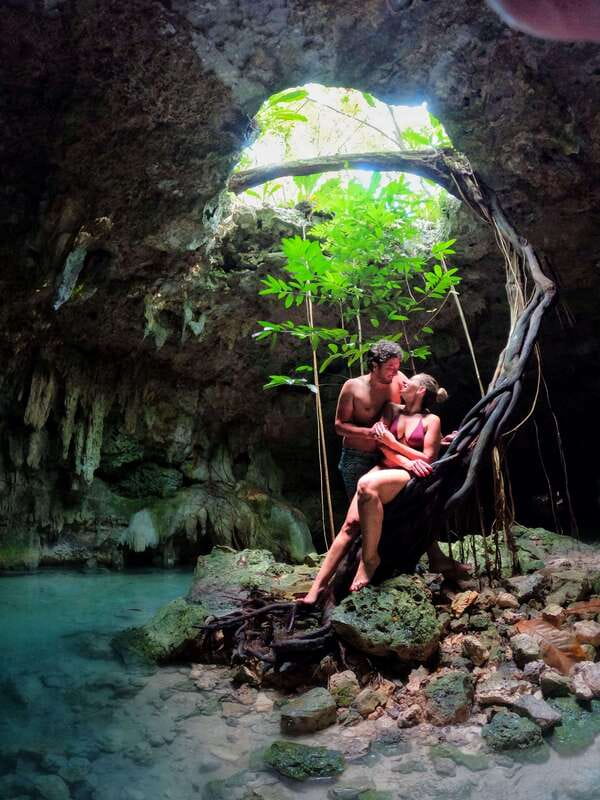 Tulum: Private Tour 2 Cenotes Sac Actun, the longest underground river in the world - How guides make the cenotes better (Ruben and Lalo as examples)