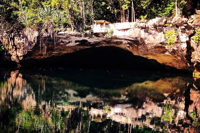 Tulum Ruins and 3 Cenotes - Jungle Adventure - Tankah Tres: Cenote Swimming Plus Canoe, Snorkel, and Zipline