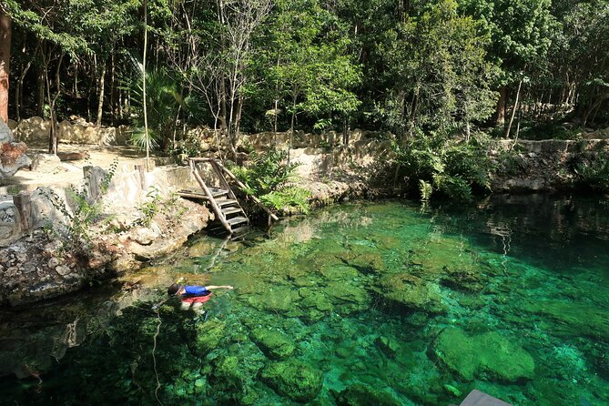 Tulum Ruins & Casa Tortuga Eco Tour! 4 Cenotes from Tulum City - Mother Nature Monument and the Tulum Letters photo stop