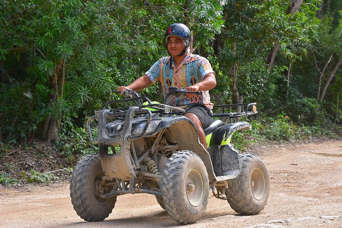 Tulum's Thrilling Jungle: ATV, Zip Lines, Cenote & More! - Rappelling challenge (13 ft / 4 m): when you need to trust the process
