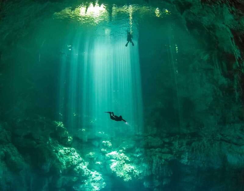 Tulum : Scuba in 2 cenotes including a deep one Pit Dos Ojos - La Calypso check-in: gear, languages, and that calm start