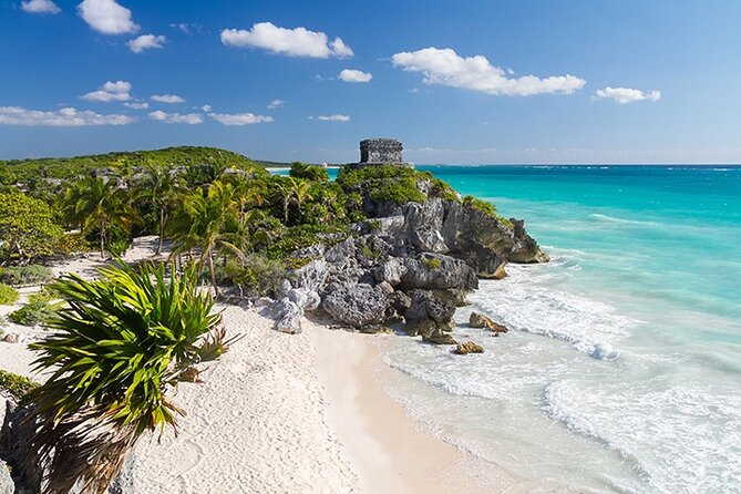 Tulum, Snorkeling with Sea Turtles, Cenote and Beachside Lunch - Akumal Beach snorkeling with sea turtles: close encounters, sometimes crowded water