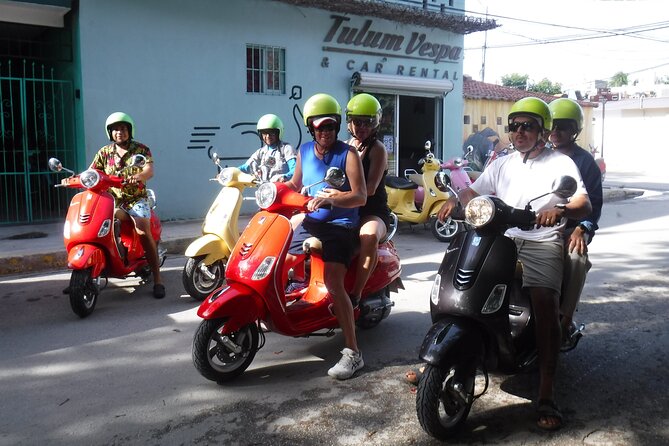 Tulum Vespa Tours with Lunch - Entering Tulum by Vespa: a practical way to see a lot