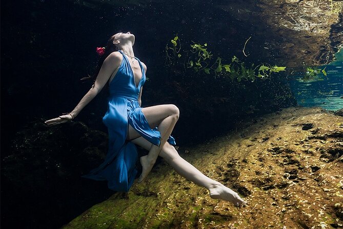 Underwater Photo Shoot Experience in Cenote - Meditation, breathwork, and why it changes your photos