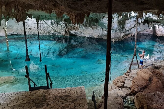 VIP Cenotes & ATVs Private Tour - Stop 2: Cenote Taak Bi Ha, Underground River Swim Time