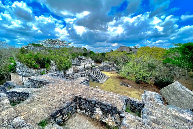 VIP Ek Balam Private Tour - Cenote San Lorenzo Oxman: your open-air swim break