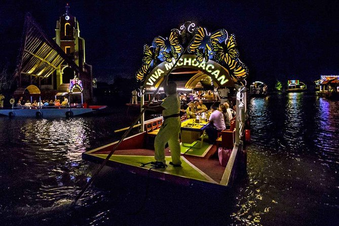 Xoximilco Night Cruise With Round Transportation from Tulum City - Boarding the Colorful Trajinera: What the 3-Hour Ride Actually Feels Like