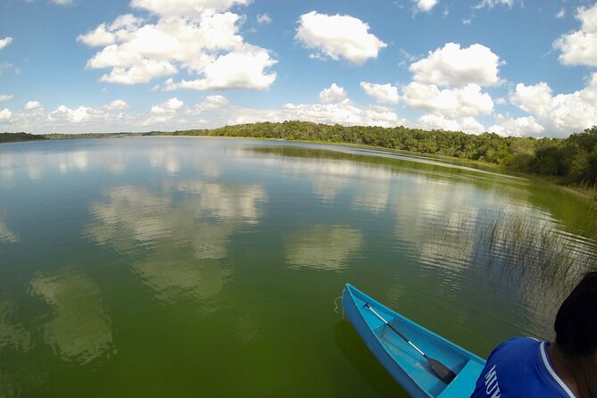 Zip lining and Canoe Monkey jungle in Tulum - Mayan ceremony and cenote rappel: a meaningful water moment, not just another swim