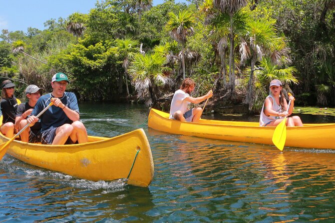 Zip lining and Canoe Monkey jungle in Tulum - Guides that set the vibe: José, Berto/Betto, and Alberto Taylor